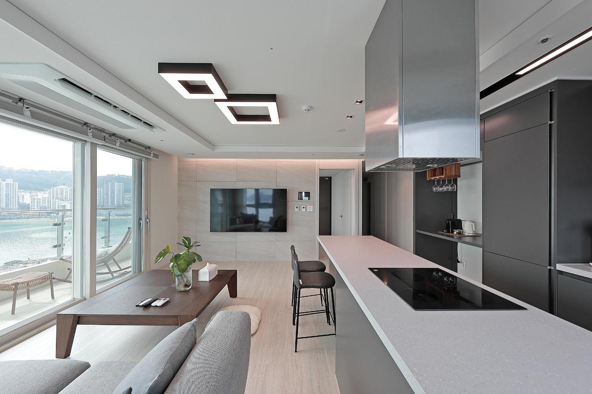Elmomento Songdo Appartement Busan Buitenkant foto